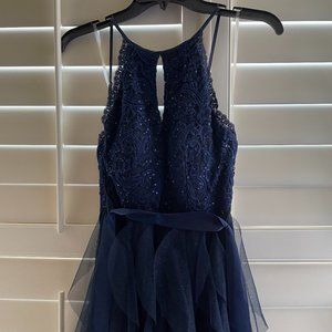 EUC Navy Prom Dress Size 3